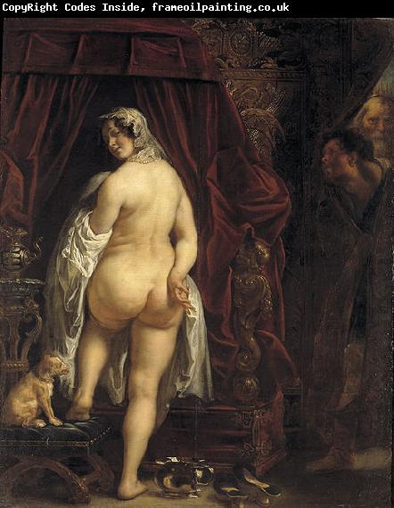 Jacob Jordaens King Candaules of Lydia Showing his Wife to Gyges